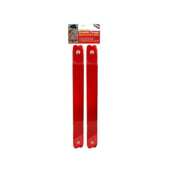 Emergency Roadside Reflecting Triangle Set -Pack of 4