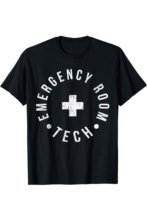 Emergency Room Tech ER Tech Emergency Technician T-Shirt