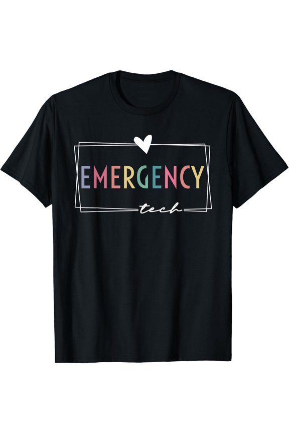 Emergency Room Technician Er Tech Nurse Technologist T-Shirt Size S-5XL