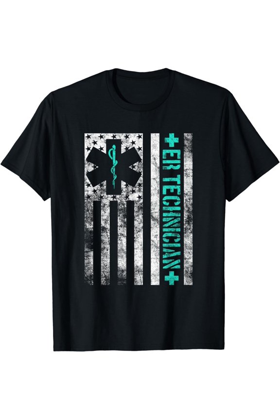 Emergency Room Technician Nurse Nursing Technicians ER Tech T-Shirt