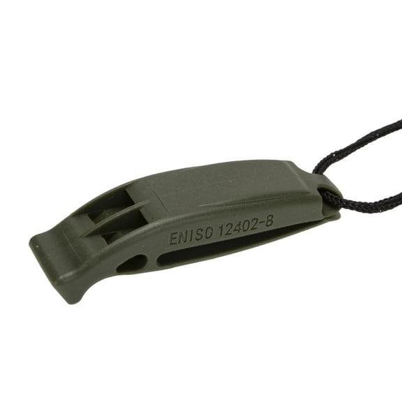 Emergency Safety Whistle with Lanyard - Bright Colored Plastic Emergency Whistles for Sports, Coaches, Lifeguards, Survival Kits & Outdoor Activities