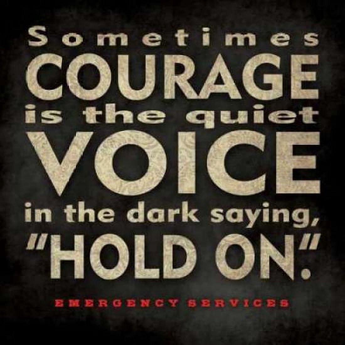 Emergency Services - Courage Canvas Art - Stephanie Marrott (24 x 24)