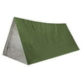 thumbnail image 1 of Emergency Shelter Tent 1 Person Survival Tube Tent Compact Weather Resistant Life Tent for Outdoor Adventures Hiking Camping Emergency Preparedness Kit Must Have, 1 of 4