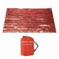 thumbnail image 1 of Emergency Sleeping Bag 2 Person Thermal Bivy Sack for Camping Hiking, 1 of 8