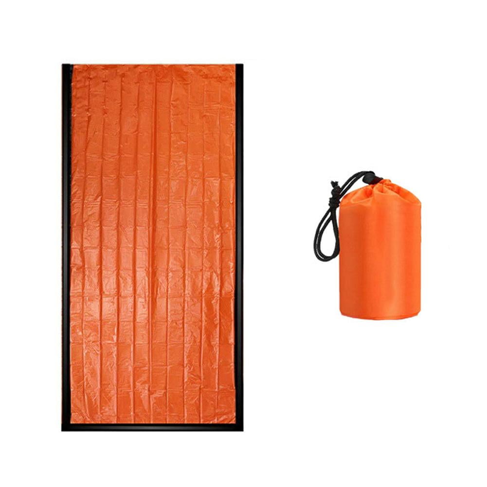 Emergency Sleeping Bag, 84X36 Sierramadre Emergency Survival Sleeping Bag, Madera Pocket Size Emergency Sleeping Bag, Waterproof Thermal Bivy Sack for Camping, Hiking, Outdoor