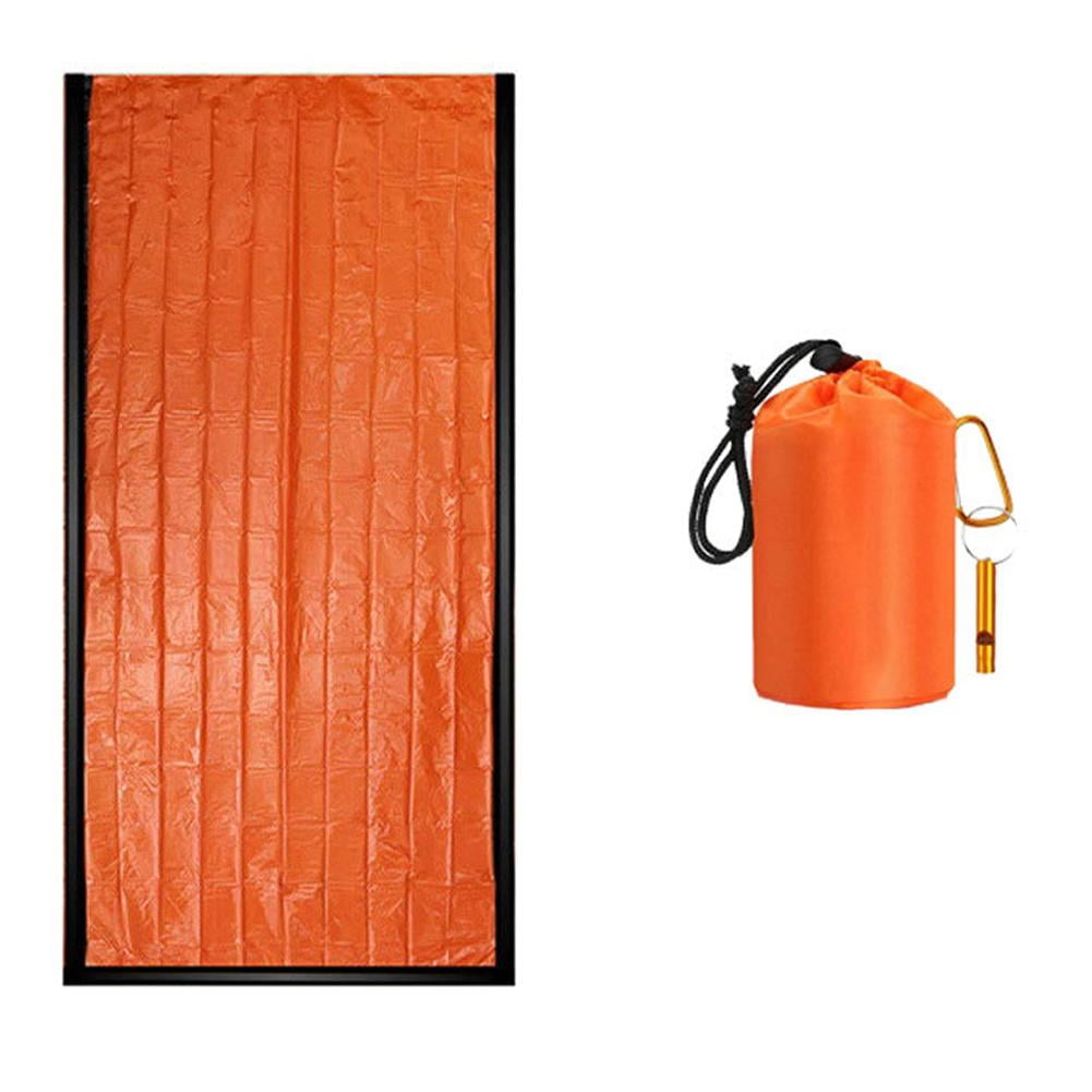 Emergency Sleeping Bag, 84X36 Sierramadre Emergency Survival Sleeping Bag, Madera Pocket Size Emergency Sleeping Bag, Waterproof Thermal Bivy Sack for Camping, Hiking, Outdoor