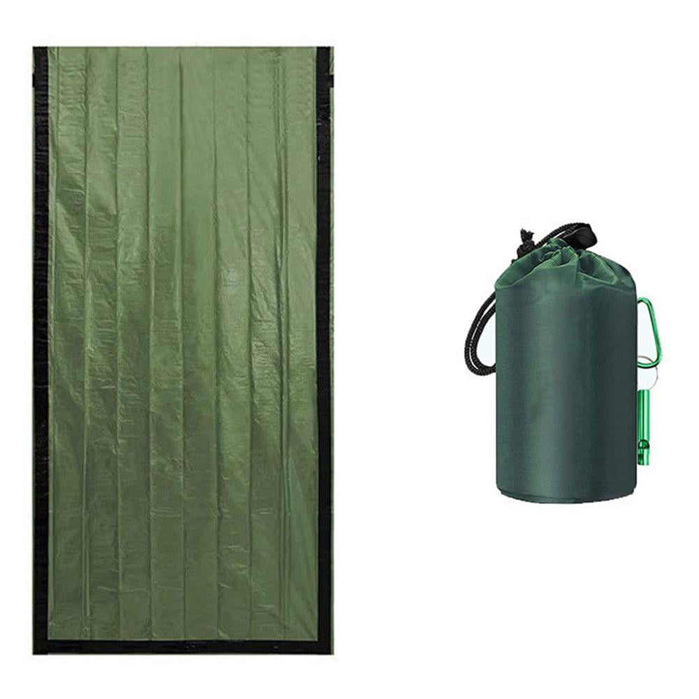 Emergency Sleeping Bag, 84X36 Sierramadre Emergency Survival Sleeping Bag, Madera Pocket Size Emergency Sleeping Bag, Waterproof Thermal Bivy Sack for Camping, Hiking, Outdoor