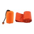 thumbnail image 1 of Emergency Sleeping Bag, Comfortable Safe Thermal Insulation Sleeping Bag Lightweight Durable 0.03mm Thick Tear Resistant  For Camping, 1 of 6