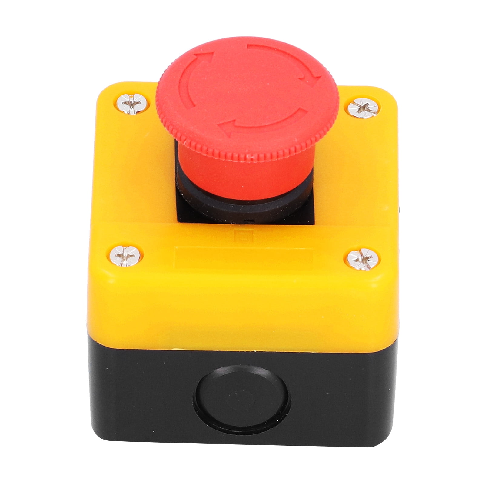 Emergency Stop Button 10A Waterproof 1NO 1NC Red Mushroom Elevator