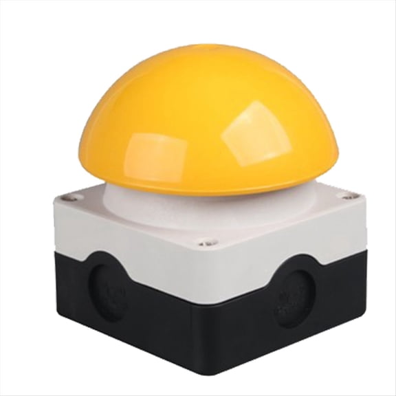 Emergency Stop Foot Switch 1NO+1NC Mushroom Button Waterproof Self-Reset Switch Manual Foot Switch D