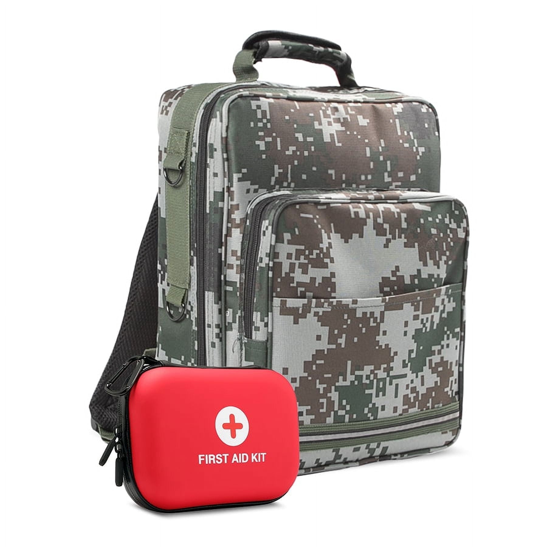 Emergency Survival Kit | Emergency Survival Backpack & First Aid Equipment for Camping Hiking Outdoor