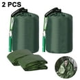 thumbnail image 1 of Emergency Survival Sleeping Bag | Portable Emergency Blanket Survival Gear Emergency Bivvy Sack Thermal Sleeping Bag Camping,Green, 1 of 8