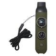 thumbnail image 1 of Emergency Survival Whistle Compass Magnifier Lightweight Plastic for Climbing Kayaking Boating, 1 of 9