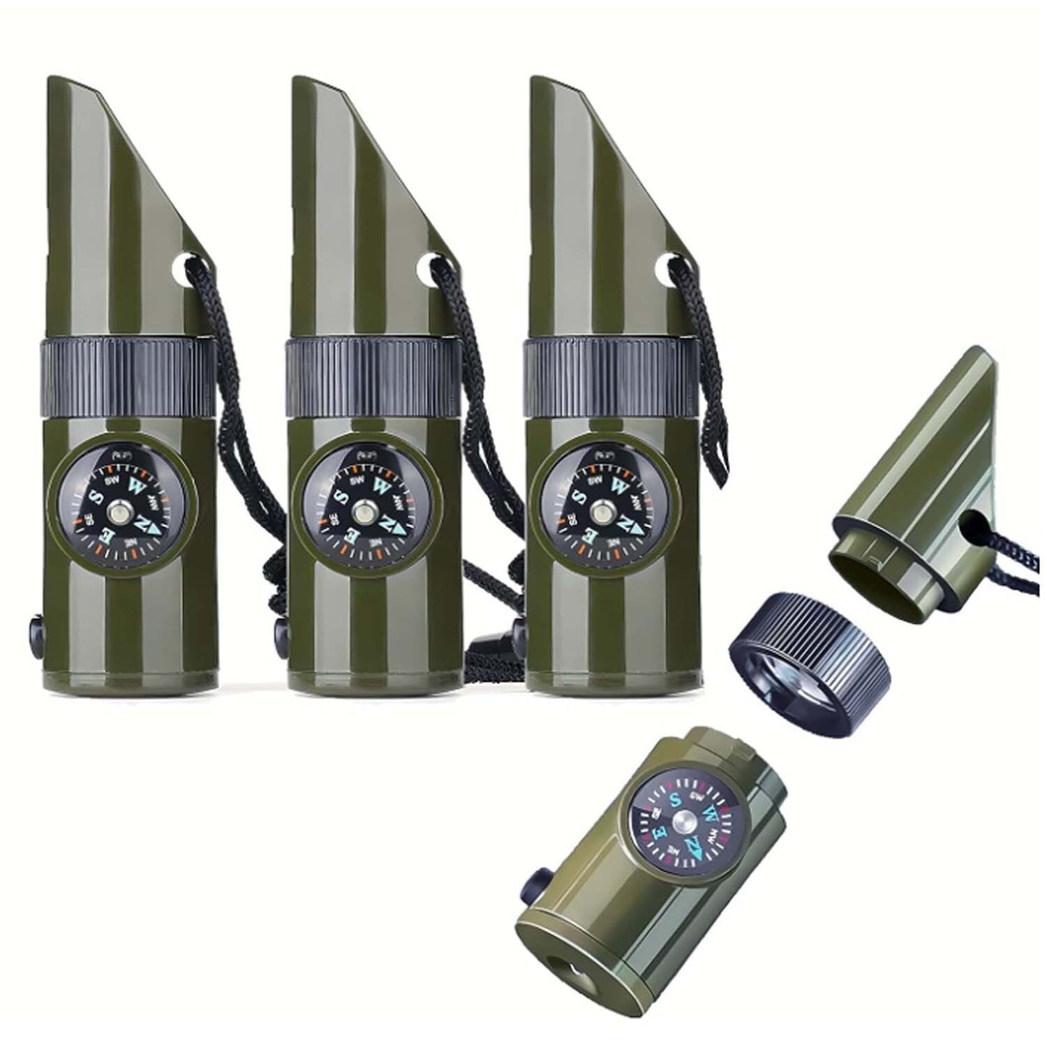 Emergency Survival Whistle, Multifunctional Outdoor Tools, Loud Safety