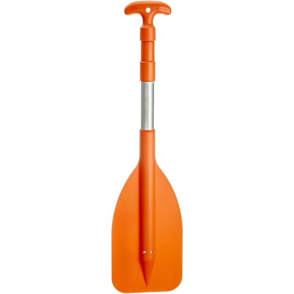 Emergency Telescoping Paddle for Boating, Orange