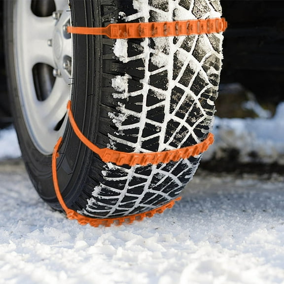 Emergency Tire Chains Set Anti-Skid Mud Snow Survival Traction Multi-Function Security Chains for Car SUV