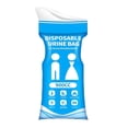 thumbnail image 1 of Emergency Toilet Disposable Urine Bags Portable Toilet for Camping Pee Bags for Travel for Men and Women Portable Urinal for Car Camping Essentials Long Trips Blue 8 Pack, 1 of 2