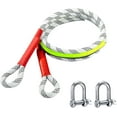 Emergency Trailer Recovery Rope Tow Rope,Max 10 Tons