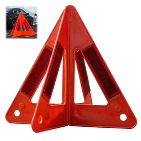 Emergency Triangles, Reflective Warning Triangle, Portable Car Roadside Safety Warning Stop Sign for Emergency Breakdown