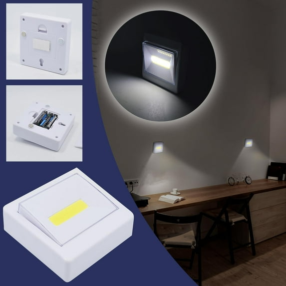 Emergency Wall Night Light Under 5 ! Yrmaups Battery Powered Light Wardrobe Corridor Indoor Use Safety Lighting Power Outage Emergency Light Automatic Night Light