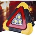 thumbnail image 1 of Emergency Warning Triangle Light, 180 Degree Rotating Stand, Rechargeable And Waterproof, Ideal For Camping, Hiking, Car Repair, And Roadside Assistance. 210*160*42Mm, Aluminum, 1 of 8