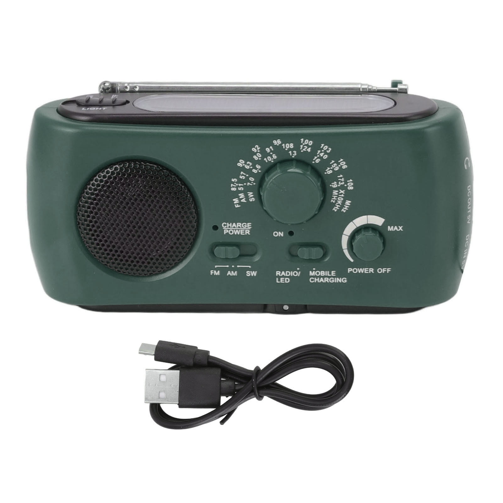 Emergency Weather Radio Multifunctional AM FM SW Portable Power Bank