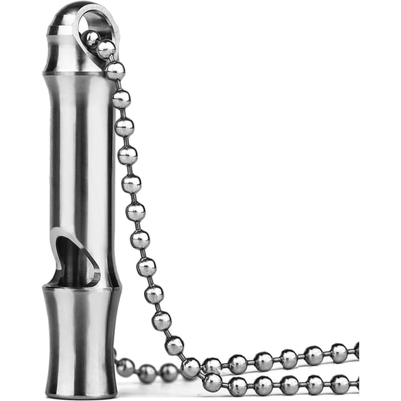 Emergency Whistle,Titanium Whistle EDC Safety Whistle for Outdoor Camping,Loud Survival Whistles Loud up to 120db