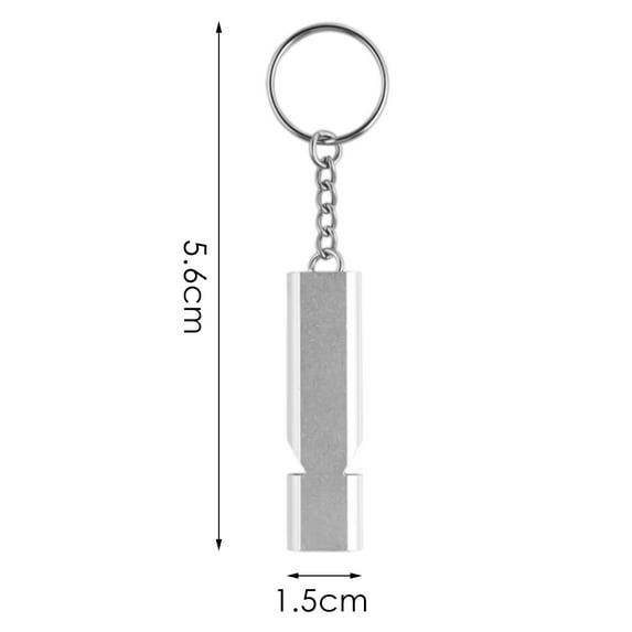 Emergency Whistles Easy to Blow & Ultra Loud, Lifeguard Safety Whistle with Keychain, for Outdoor Camping Hiking Boating Backpacking Fishing Kayak, Kids Rescue Signaling Loud Survival Whistle