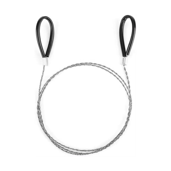 Emergency Wire Saw Steel Metal Manual Chain Saw Outdoor Tool for Travel Camping A1N2 Fishing Hiking Climbing