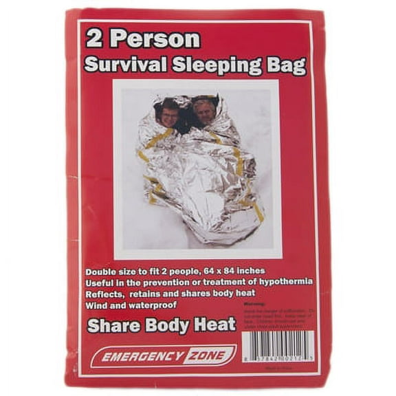Emergency Zone 2 Person Survival Sleeping Bag-3 Pack