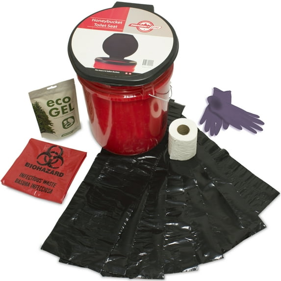 Emergency Zone Honeybucket-Complete Toilet Set