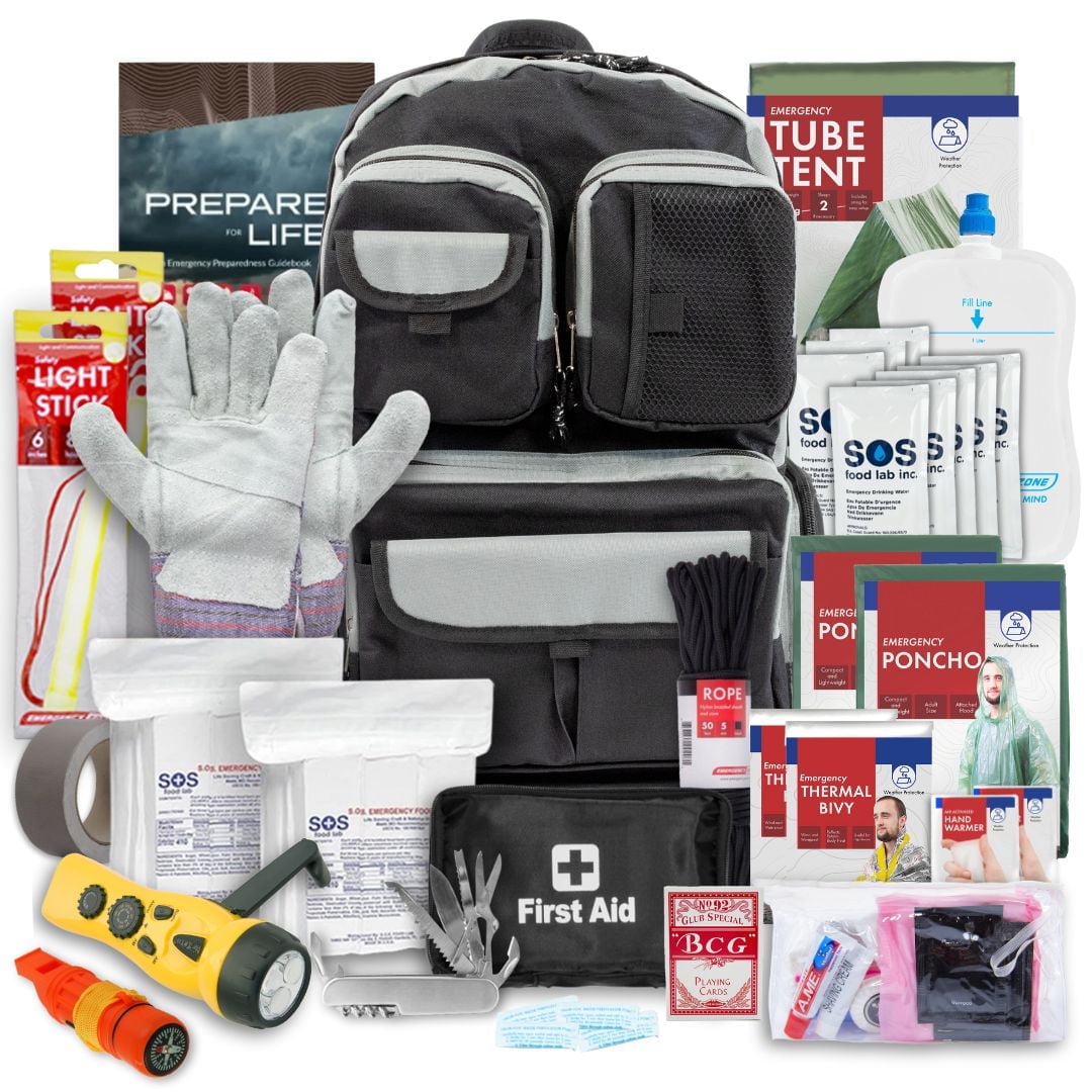 Fire Emergency Survival Go Bag Kit | Natural Disaster Survival Products - View #12