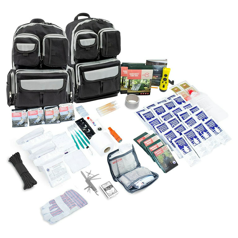 Emergency Zone Urban Survival Bug-Out Bag - 72 Hours, Family Kit 
