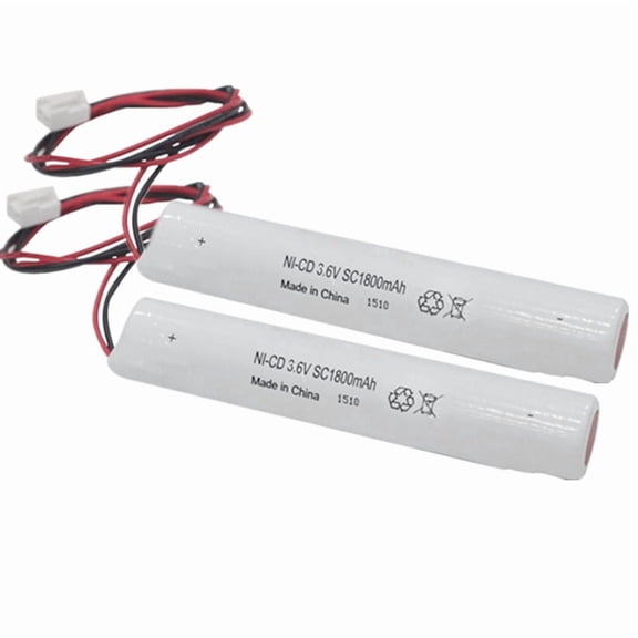 Emergency lighting Battery 2pcs SC 1800mAh 3.6v for Exit LED light