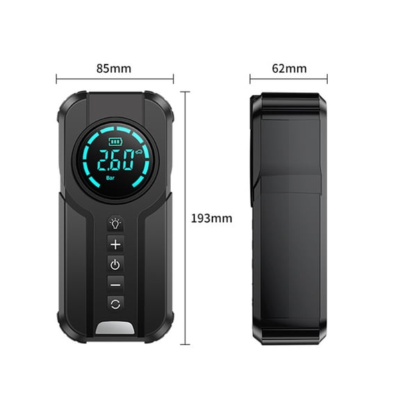 Emergency supply,1000a Battery Jump Cars Portable Jump Battery 150 Car Off-road Off Road - 1000a Compressor 1000a Psi Tire 1000a Portable Tire Inflation Vehicle Tire Air Compressor