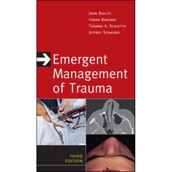 Pre-Owned Emergent Management of Trauma (Paperback) 0071624341 9780071624343
