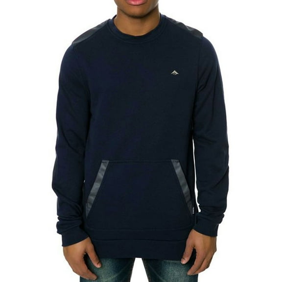 Emerica. Mens The Craff Crewneck Sweatshirt, Blue, Large