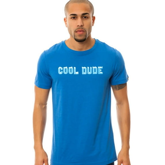 Emerica. Mens The Hsu Cool Dude Graphic T-Shirt, Blue, Large