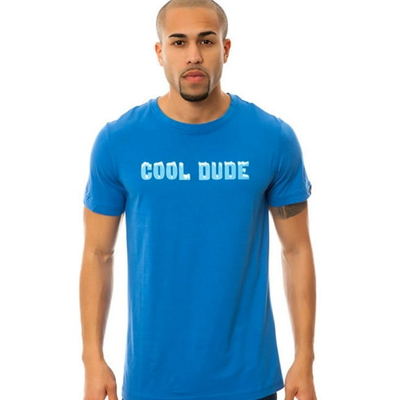 Emerica. Mens The Hsu Cool Dude Graphic T-Shirt, Blue, Medium