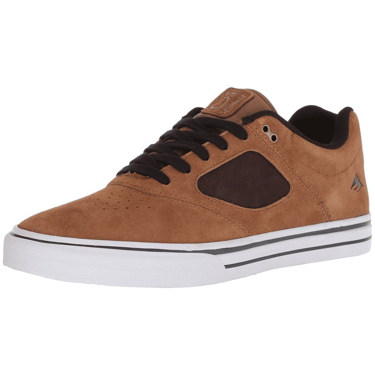 Emerica Reynolds 3 G6 Vulc Skate Shoes Tan Brown 9.5 - Walmart.com