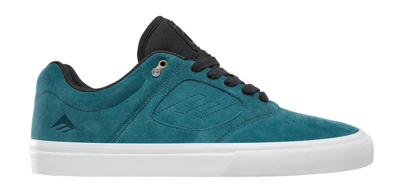Emerica Reynolds 3 G6 Vulc Skate Shoes Teal Black 9.5 - Walmart.com
