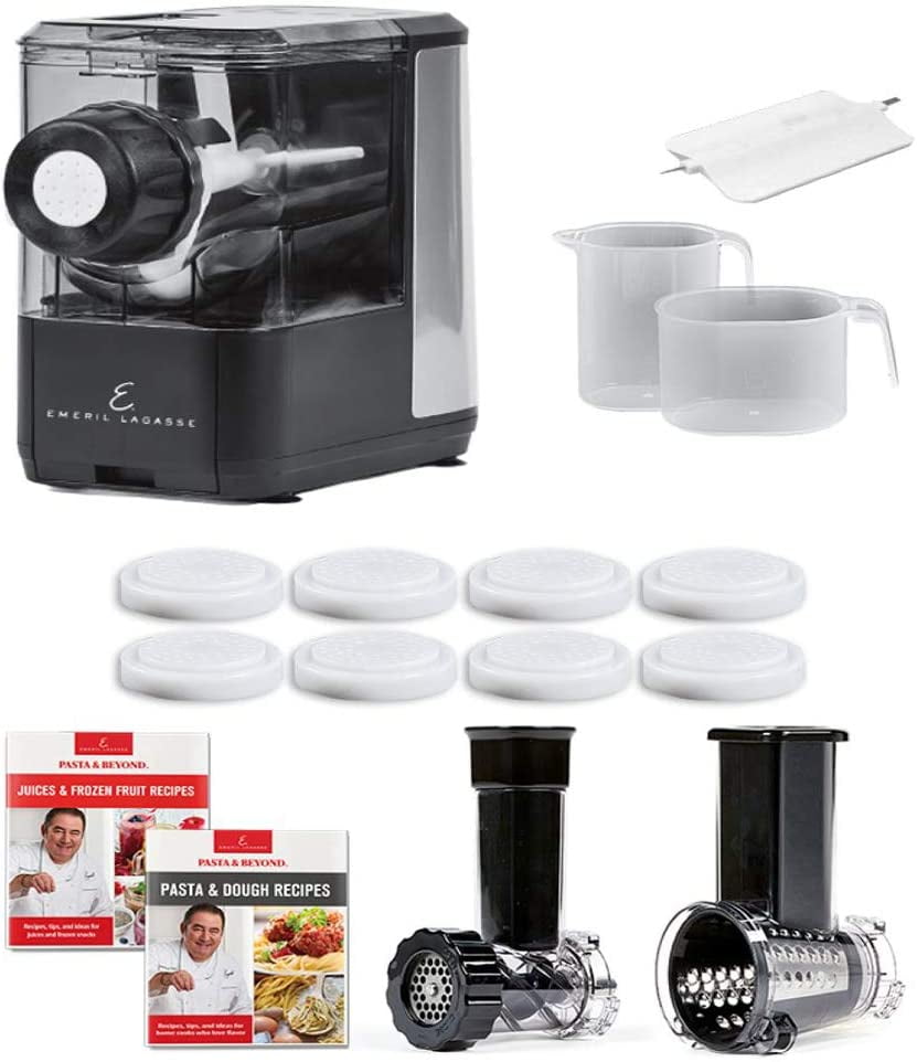 Emeril Everyday Electric Pasta & Noodle Maker with Slow Juicer, 8