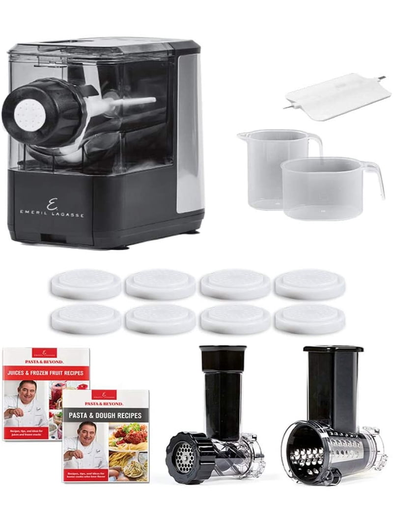 Emeril Everyday Electric Pasta & Noodle Maker with Slow Juicer, 8
