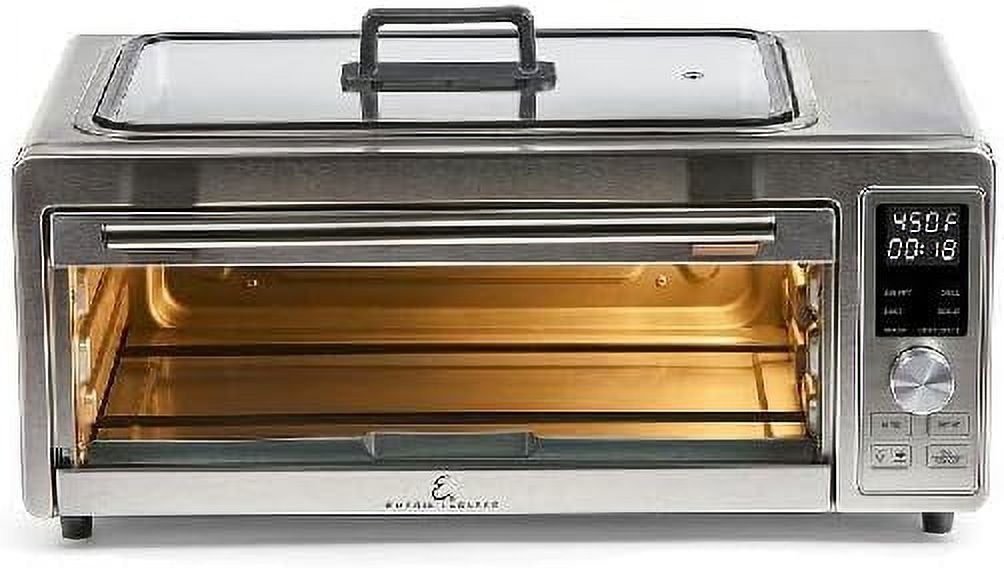 Emeril Grill 360, 6In1 Countertop Convection Toaster Oven With Top