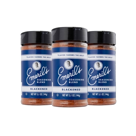 Emeril Lagasse 5 Oz, 3-Pack Blackened Best Seasonings and Spices for Cooking (3PK - Blackened)