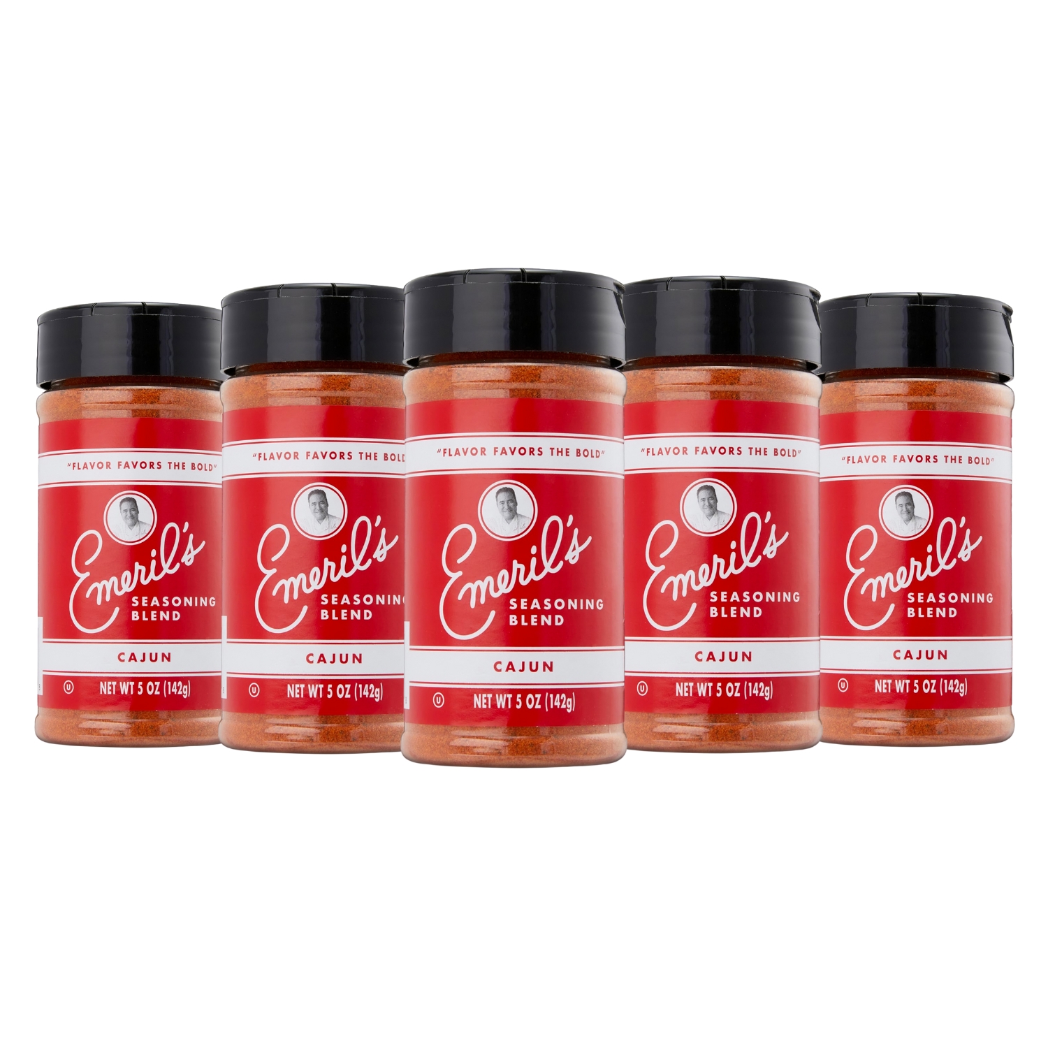 Emeril Lagasse 5 Oz, 6-Pack Cajun Best Seasonings and Spices for Cooking (6PK - Cajun)