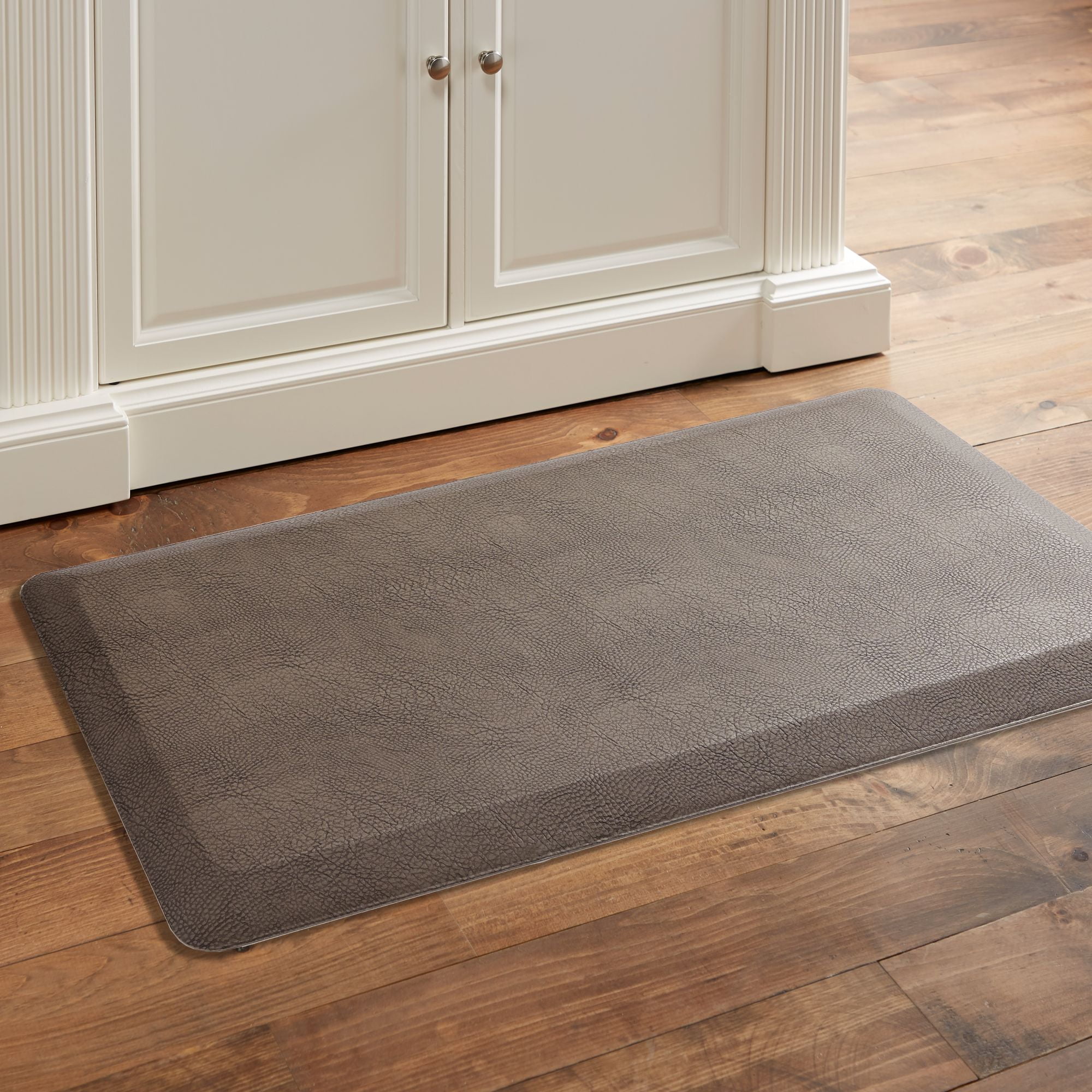 SIXHOME Kitchen Mats for Floor 17 x 32 Anti Fatigue Kitchen Rug 1/2 inch  Thick Brown Non-Slip Extra Support Standing Pad