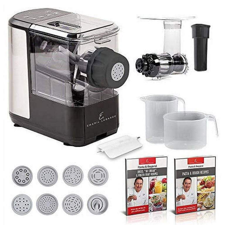 https://i5.walmartimages.com/seo/Emeril-Lagasse-Pasta-Beyond-Automatic-Pasta-and-Noodle-Maker-with-Slow-Juicer-8-Pasta-Shaping-Discs-Black_cea93cdb-d751-47a9-a2d9-5eda96053982.4a7f36f3a2fb80ca01977fccd1c39fe7.jpeg?odnHeight=768&odnWidth=768&odnBg=FFFFFF