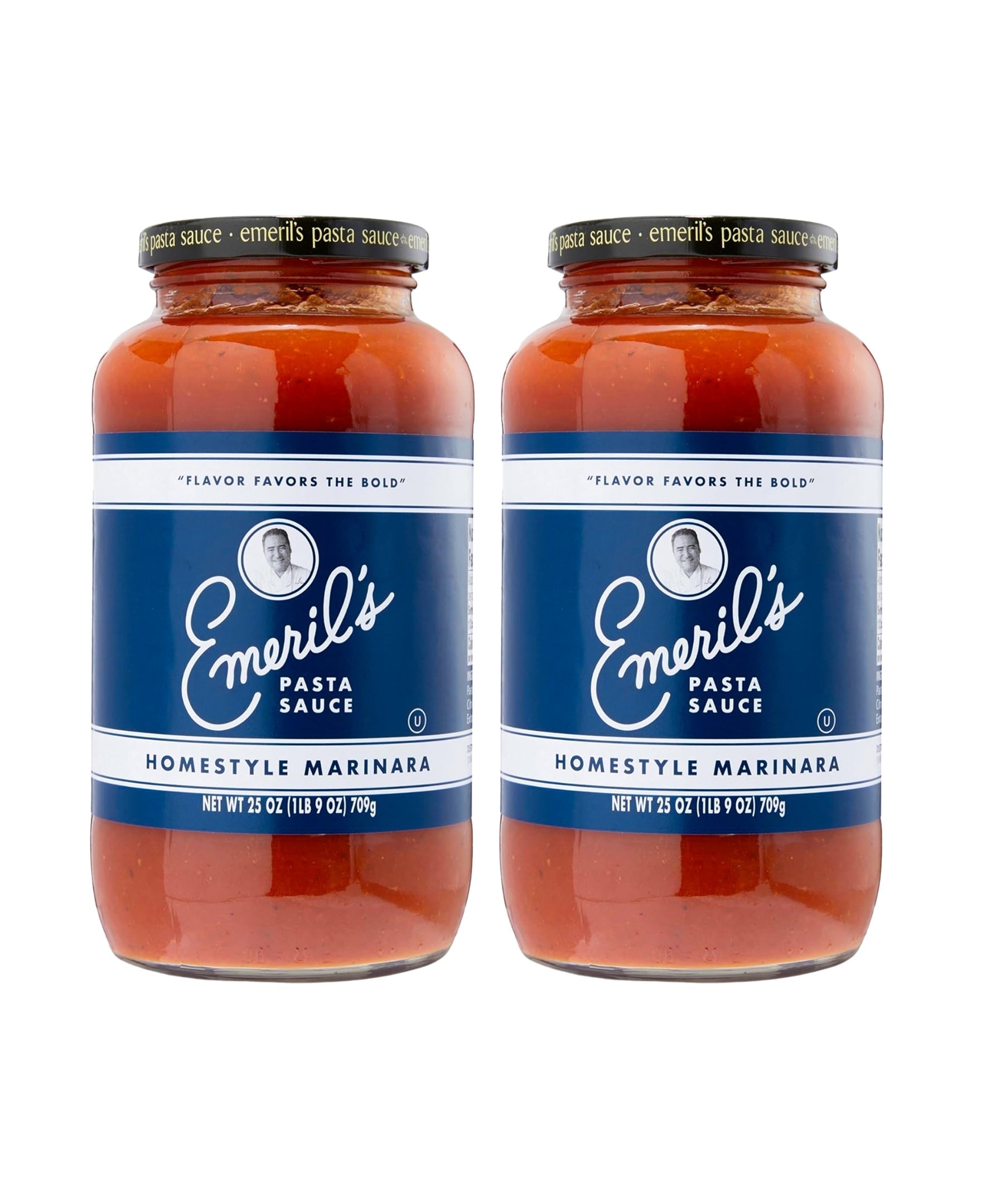 Emeril Lagasse Pasta Sauce Jar 25 Oz Gourmet Pasta Sauces : Homestyle Marinara Sauce Best for Homemade Pasta, Low Carb Pasta Sauce & Healthy Spaghetti Sauce (2-PK Homestyle Marinara)