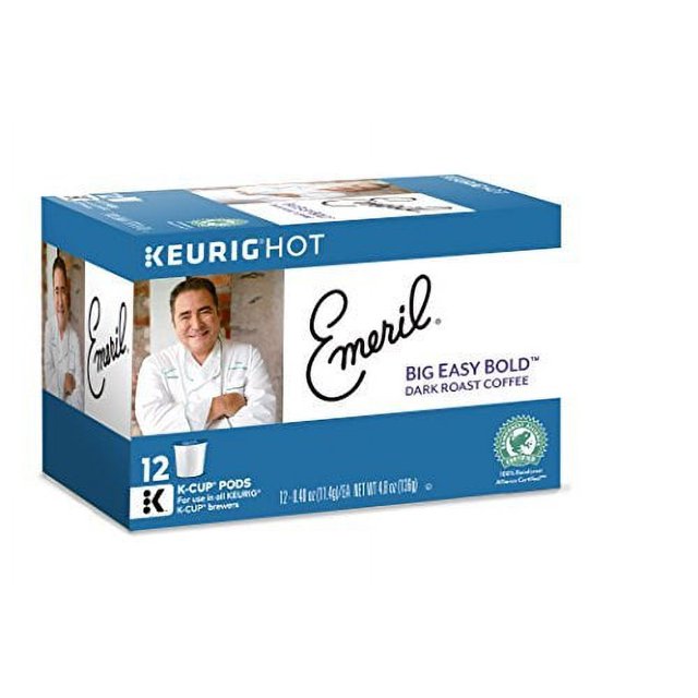 Emeril's Big Easy Bold Coffee, Keurig KCups, 72 Count by Emeril